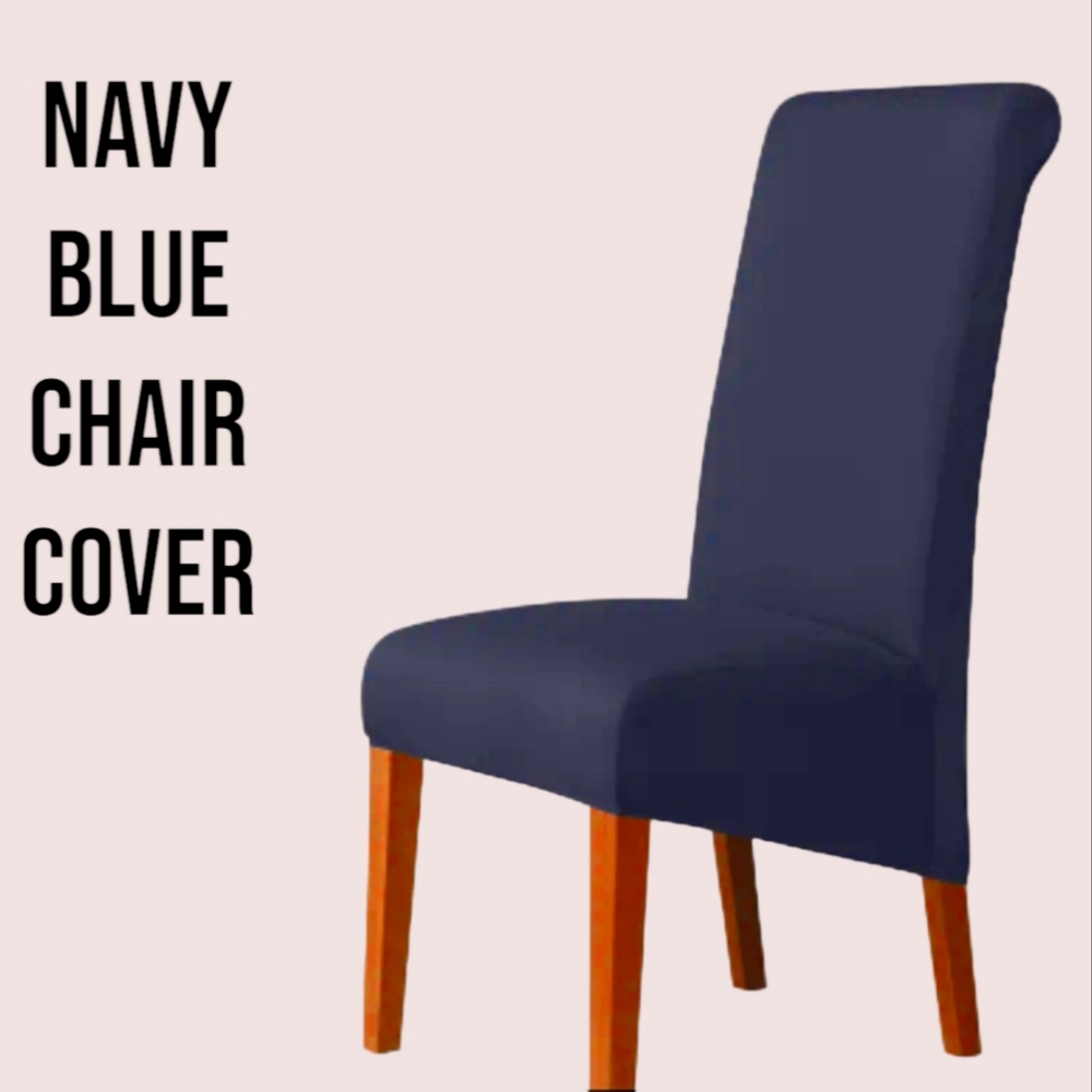 1 Navy Blue Chair/Seat Cover